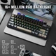 Беспроводная механическая клавиатура ATTACK SHARK X66 RGB Tri-mode (Starry Black) - изображение 5
