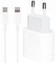 Комплект быстрой зарядки для Apple iPhone Блок зарядки Type-C 20W USB-C СЗУ 20 Вт Power Adapter, Кабель зарядки Type-C to Lightning тайп-с на лайтнинг White - изображение 5