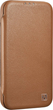 Etui z klapką iCarer Curved Edge Real Cowhide Premium Leather Folio Case do Apple iPhone 14 Pro Brown (WMI14220714-BN) - obraz 4
