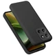 Чехол Fiji Full Soft Premium для Motorola G86 Power противоударный бампер с микрофиброй Black - изображение 1