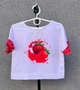 Дитячий літній комплект (футболка + шорти) для дівчинки Julia kids 146 см, білий - изображение 2
