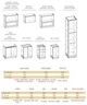 Модульна кухня АГАТА (3 верхні + 4 нижні тумби + шафа-пенал) 260 - 280 см Артісан / Білий фарбований МДФ - зображення 2