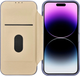 Etui z klapką iCarer Curved Edge Real Cowhide Premium Leather Folio Case do Apple iPhone 14 Pro Light Purple (WMI14220714-LP) - obraz 16