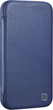 Etui z klapką iCarer Curved Edge Real Cowhide Premium Leather Folio Case do Apple iPhone 14 Pro Blue (WMI14220714-BU) - obraz 4