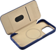 Etui z klapką iCarer Curved Edge Real Cowhide Premium Leather Folio Case do Apple iPhone 14 Pro Blue (WMI14220714-BU) - obraz 14
