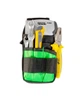 Сумка поясная для инструментов MASTERTOOL 250х120 мм 6 карманов 1680 DEN 79-1932 - изображение 5