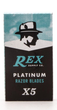 Леза Rex Supply Platinum Double Edge Blades 100 шт - изображение 3