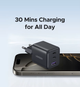 Зарядний пристрій UGREEN X515 30W 3-Ports GaN Fast Charger - зображення 4