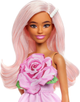 Lalka Barbie Fashionistas Różowa sukienka HYT94 (0194735255580) - obraz 4
