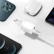Мережевий зарядний пристрій Baseus Super Si Pro Quick Charger C+U 30W EU White (CCSUPP-E02) - изображение 7