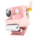 Камера для дітей HOCO DV200 Dual lens children printing camera Pink (6942007628419) - зображення 4
