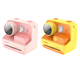 Камера для дітей HOCO DV200 800 mAh Dual lens children printing camera Yellow (6942007628402) - изображение 5