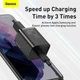 Мережевий зарядний пристрій Baseus Super Si Quick Charger 1C 25W EU Black (CCSP020101) - изображение 11