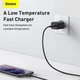 Мережевий зарядний пристрій Baseus Super Si Quick Charger 1C 25W EU Black (CCSP020101) - изображение 12