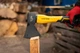 Топор MASTERTOOL 600 г HRC 50 рукоятка фиберглассовая 370 мм 05-0901 - изображение 5
