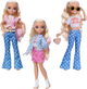 Lalka Barbie Dream Besties Malibu Festiwalowe styliz JGH87 (0194735314522) - obraz 3