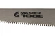 Ножівка викружна MASTERTOOL 8TPI MAX CUT 300 мм загартований зуб 2D заточування поліроване (14-2722) - зображення 2