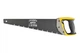 Ножівка столярна MASTERTOOL BLACK ALLIGATOR 450 мм 9TPI MAX CUT розжарений зуб 3-D заточування тефлонове покриття 14-2445 - зображення 1