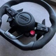 Карбоновый руль Audi RS с лепестками переключения передач, кнопка start/stop и drive select - изображение 8