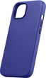 Панель iCarer Litchi Premium Leather Magsafe Back Case для Apple iPhone 14 Plus Dark Blue (WMI14220711-DB) - зображення 4
