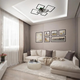 Керована світлодіодна люстра Esllse OVAL RGB 120W 7S-APP 3000-6500К 960x750x110-BLACK-220-IP20 - зображення 6