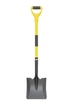 Лопата совковая MASTERTOOL 240х300х1100 мм порошковая покраска с фибергласовой ручкой и держаком 14-6278 - изображение 2