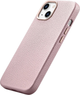 Etui iCarer Litchi Premium Leather Magsafe Back Case do Apple iPhone 14 Plus Pink (WMI14220711-PK) - obraz 5