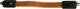 Kabel TechniSat TECHNIKABEL SLIM 0.22 m Orange (76-4989-00) - obraz 2