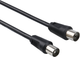 Kabel TechniSat Coaxial IEC - IEC 5 m Black (76-4831-05) - obraz 2