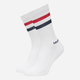 Zestaw skarpetek damskich Levi`s Regular Cut Sport Stripe 2P 35-38 2 pary Biały - obraz 1