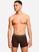Набір трусів-боксерів чоловічих бавовняних Levi`s Men Injected Slub Boxer Brief 2P XL 2 шт Чорний/Коричневий (8720245684460) - зображення 3