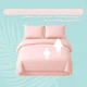 Комплект постельного белья евро Tropical Dream IDEIA, в подарочной упаковке пудра - изображение 3