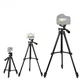 Штатив металлический универсальный для телефона и фотоаппарата Tripod 3120 0,35-1,02м легкий и компактный 1020 мм 2,5 кг - изображение 1