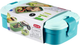 Lunch box Curver Lunch & Go ze sztućcami 1.4 l Niebieski (3253920768025) - obraz 1