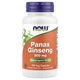 Натуральная добавка NOW Panax Ginseng 500 mg, 100 вегакапсул - изображение 1