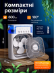Портативный кондиционер настольный 600 мл 21 х 26 х 9 см Большой вентилятор увлажнитель воздуха Arctic GTM 3в1 от Usb переносной охладитель воздухоочиститель с LED подсветкой White - изображение 9