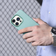 Панель iCarer Litchi Premium Leather Magsafe Back Case для Apple iPhone 14 Pro Green (WMI14220710-GN) - зображення 18