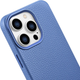 Etui iCarer Litchi Premium Leather Magsafe Back Case do Apple iPhone 14 Pro Max Light Blue (WMI14220712-LB) - obraz 8