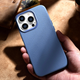 Etui iCarer Litchi Premium Leather Magsafe Back Case do Apple iPhone 14 Pro Max Light Blue (WMI14220712-LB) - obraz 16
