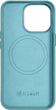 Etui iCarer Litchi Premium Leather Magsafe Back Case do Apple iPhone 14 Pro Max Green (WMI14220712-GN) - obraz 3