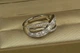 Кольцо Xuping Jewelry Нахлест 20 р серебристое - изображение 2