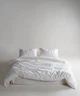Постельное белье Limasso Stonewashed Ranforce 160 х 220 см Snow White - изображение 2