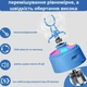Электрический шейкер 650 мл с LED-подсветкой и контейнером для смеси, синий, аккумуляторный - изображение 3
