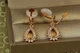 Серьги клипсы Xuping Jewelry капельки 3 см золотистые - изображение 2
