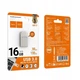 Флеш пам`ять Hoco UD17 16GB Type-C 3.0 Сірий - изображение 2