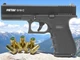 Стартовый шумовой пистолет RETAY G19 black Glok 19 + 20 шт холостых патронов (9 mm) - изображение 1
