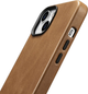 Etui iCarer Oil Wax Premium Leather Magsafe Back Case do Apple iPhone 14 Brown (WMI14220701-TN) - obraz 8