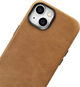 Etui iCarer Oil Wax Premium Leather Magsafe Back Case do Apple iPhone 14 Brown (WMI14220701-TN) - obraz 9