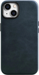 Панель iCarer Oil Wax Premium Leather Magsafe Back Case для Apple iPhone 14 Dark Blue (WMI14220701-BU) - зображення 1