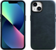 Панель iCarer Oil Wax Premium Leather Magsafe Back Case для Apple iPhone 14 Dark Blue (WMI14220701-BU) - зображення 4